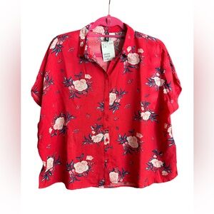 H&M Flowy Floral Top (Women’s 10)